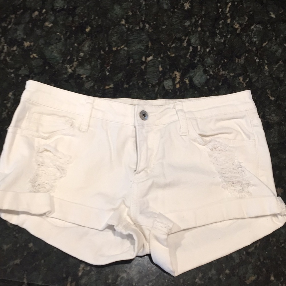 White Shorts